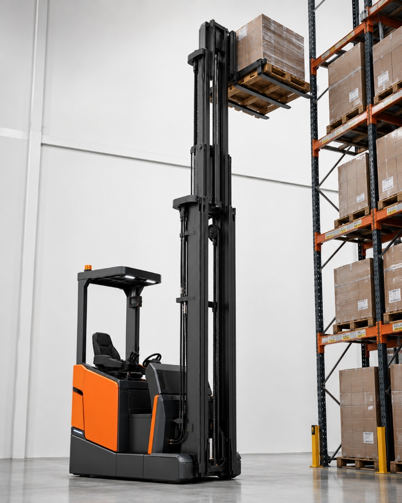 High-Reach Trucks for Grade-A Warehousing